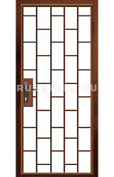 Металлическая решетчатая дверь RS132 - Изображение