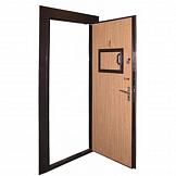 Металлическая дверь с окном в кассу RS-355 - Изображение