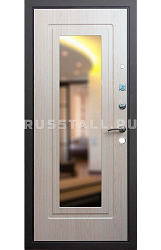 Стальная дверь с зеркалом RS70 - Изображение