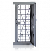 Стальная двойная дверь в КХО RS-327 - Изображение