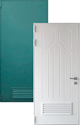 Железные двери в котельную - Изображение