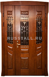 Входная металлическая дверь из массива RS94 - Изображение