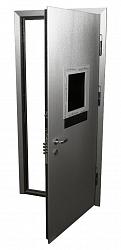 Стальная дверь в кассу с модулем RS-344 - Изображение
